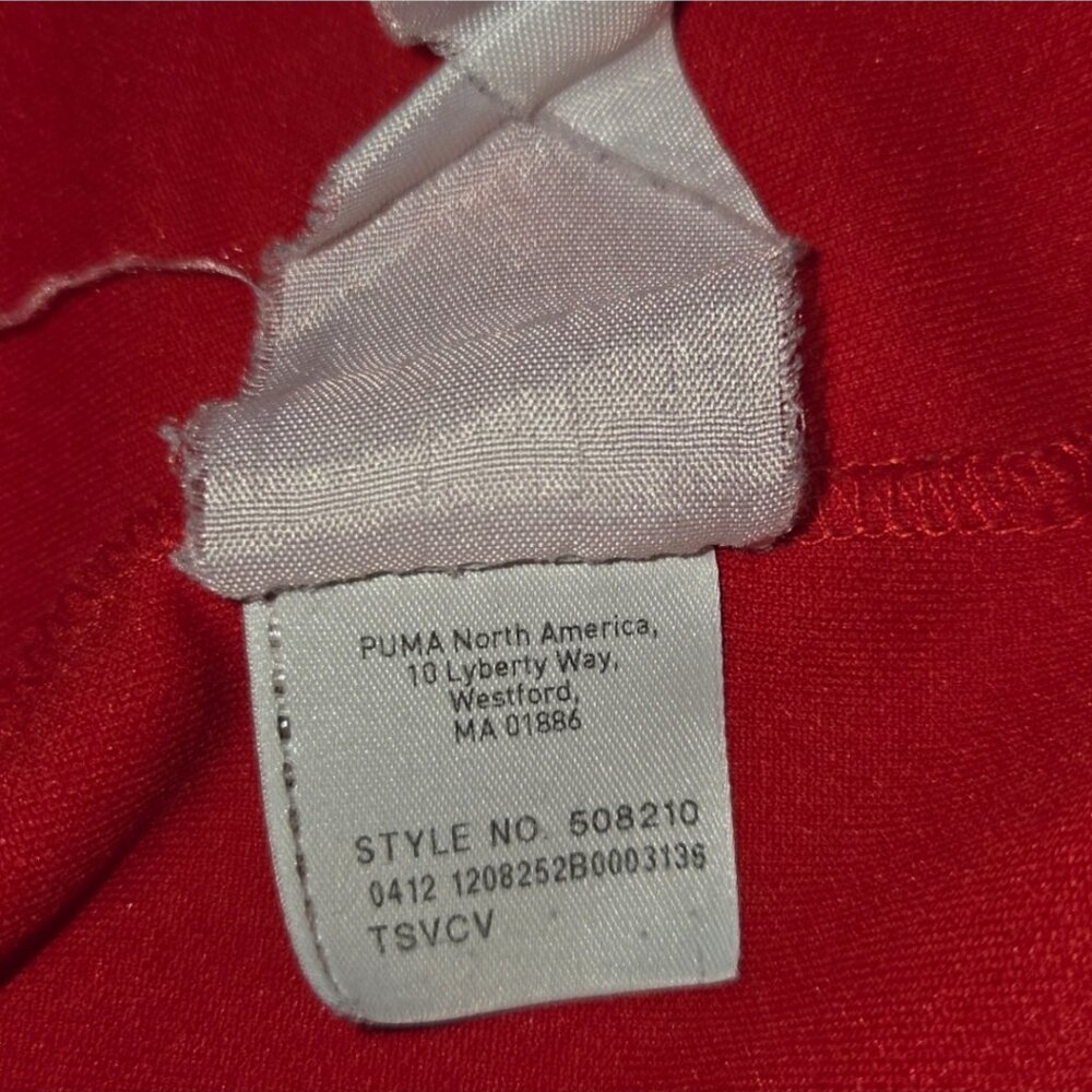 Puma Red Short Sleeve Tee - Picture 4 of 4